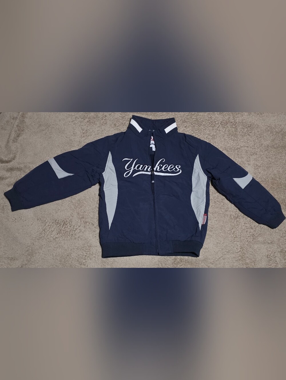 GUC Youth New York Yankees Majestic MLB Authentic Collection Jacket Size 7